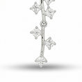 Carica l'immagine nel visualizzatore della galleria, COLLANA RODIATO CRYSTAL CM 43
