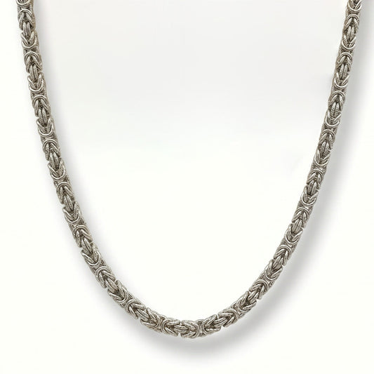 COLLANA LUNGA A CATENA INTRECCIATA