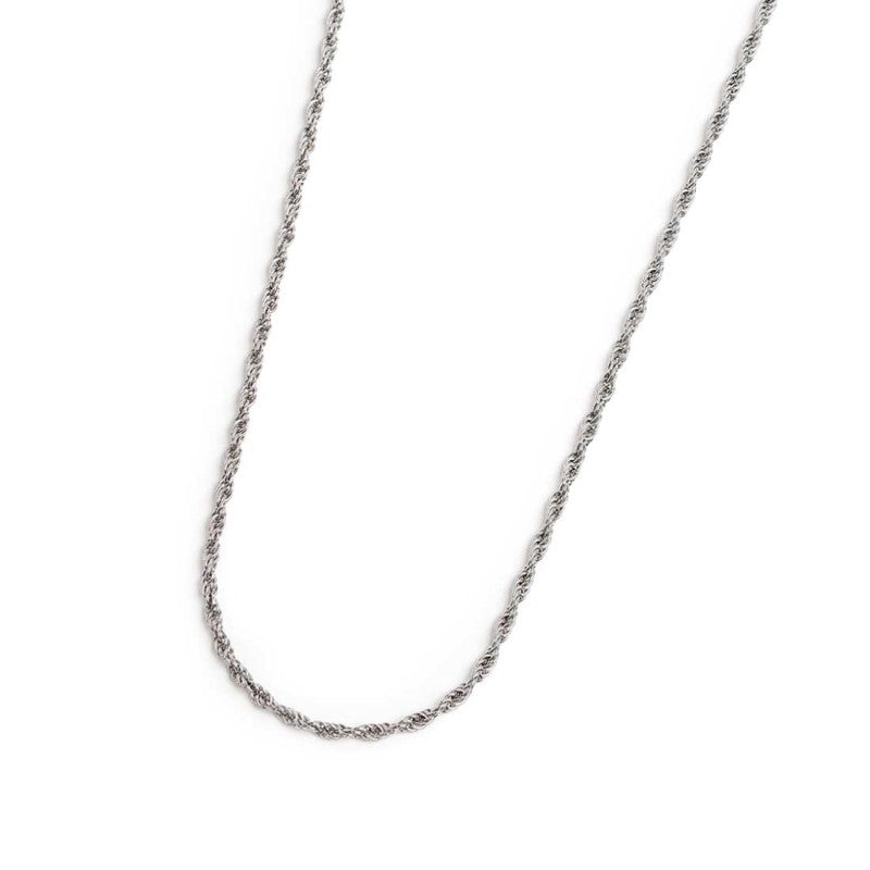 Collana catena a corda 2mm