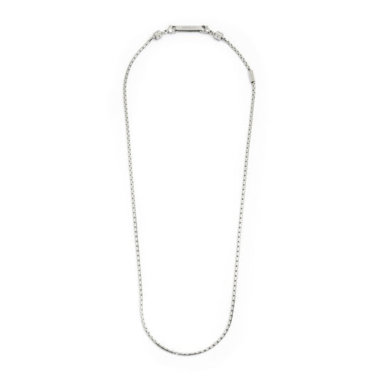 Collana catena box oval 2mm