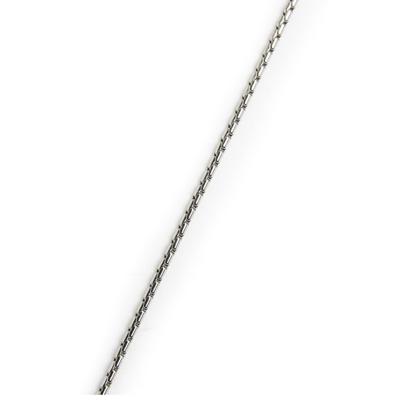 Collana catena box oval 2mm