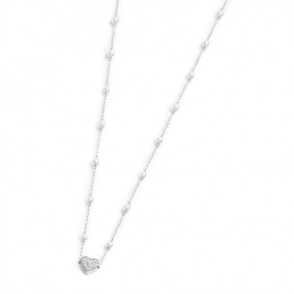15cn032-w COLLANA CON CUORE