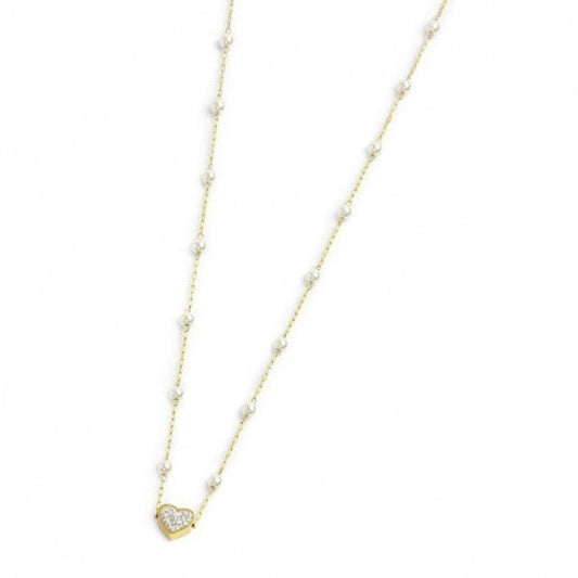 15cn032g-w COLLANA CON CUORE