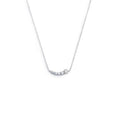 Carica l'immagine nel visualizzatore della galleria, Collana catena cutting cross con zirconi centrali
