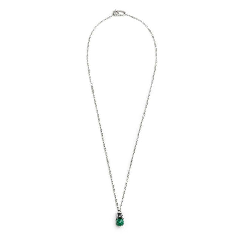 Collana catena grumetta con pendente - Desidero
