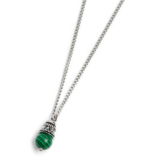 Collana catena grumetta con pendente - Desidero