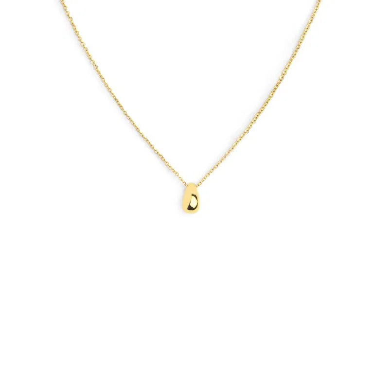 COLLANA CON CENTRALE A FORMA DI GOCCIA