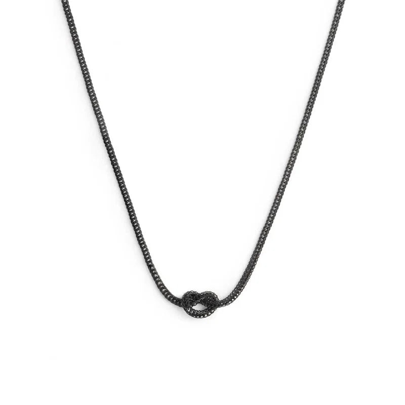 COLLANA CON NODO CATENA KNOTED