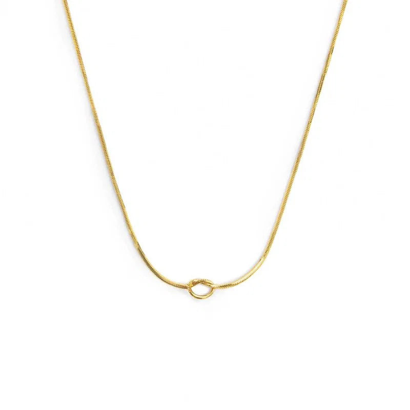 COLLANA CON NODO CATENA SNAKE