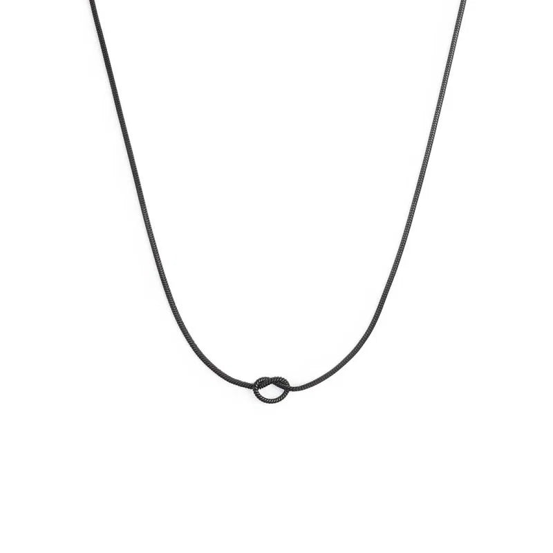 COLLANA CON NODO CATENA SNAKE