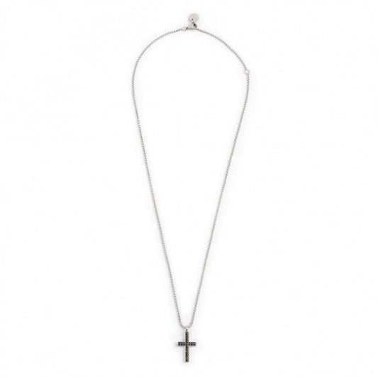 1cn0004-n Collana con catena box