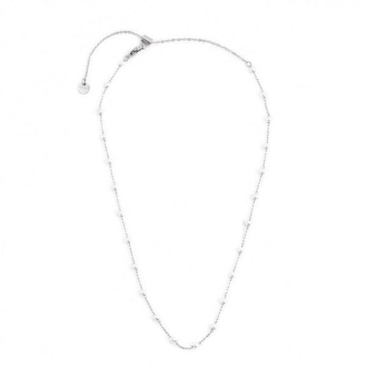 2CA0031-W COLLANA CON PERLE 3.30MM CATENA 44CM