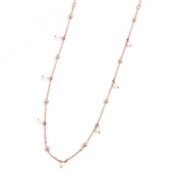 Collana Con Perle E Sfere - Desidero