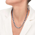 Carica l'immagine nel visualizzatore della galleria, Collana con rondelle in sodalite ed elementi in ematite - Desidero
