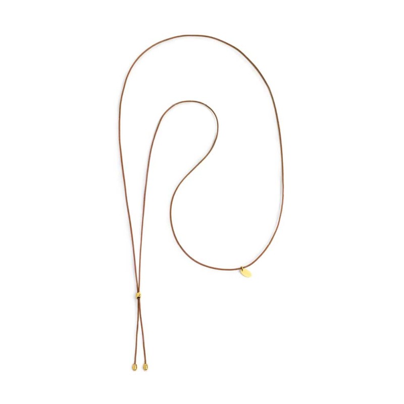 Collana cordino a laccio