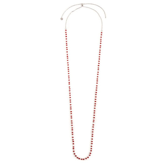 Collana cristalli sfaccettati