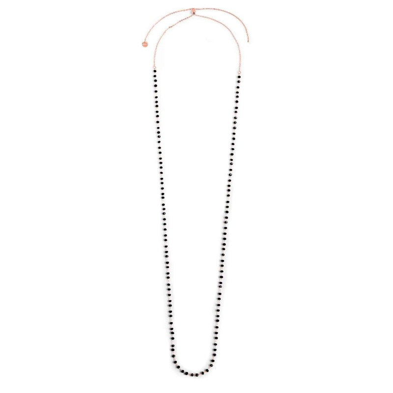 Collana cristalli sfaccettati
