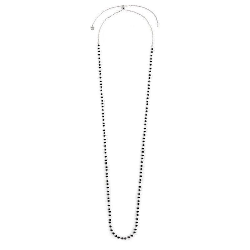 Collana cristalli sfaccettati