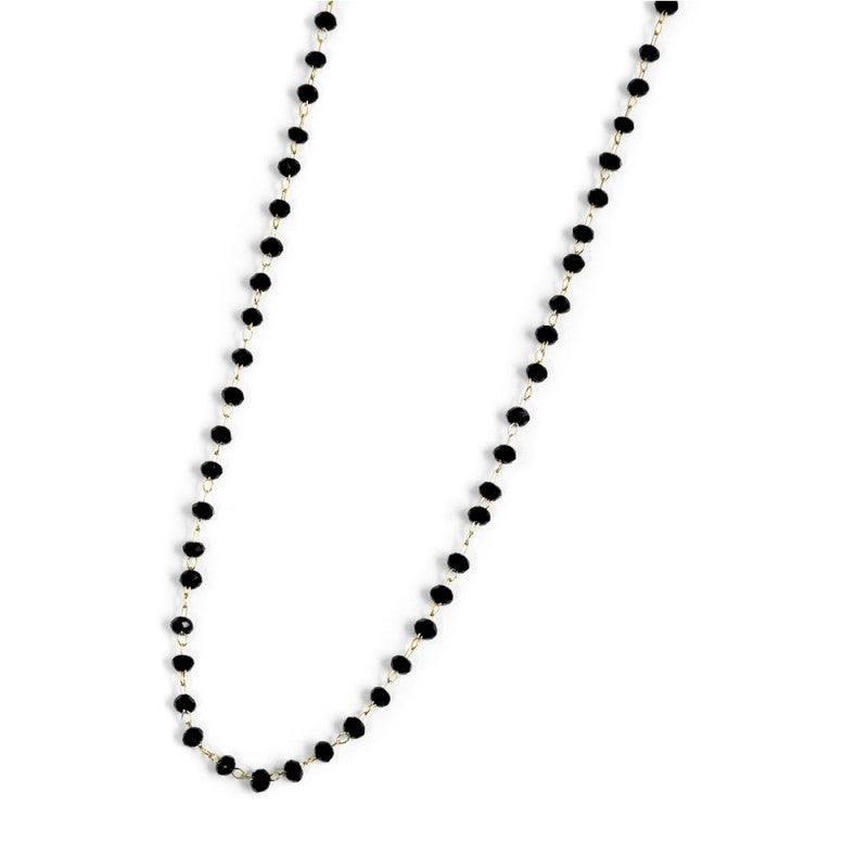 Collana cristalli sfaccettati
