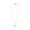 Carica l'immagine nel visualizzatore della galleria, Collana croce pendente 2,6cm con zirconi
