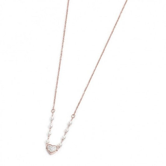 15CN031R-W COLLANA CUORE
