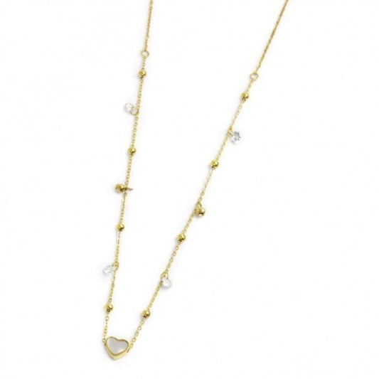 15cn033g-w COLLANA CON CUORE