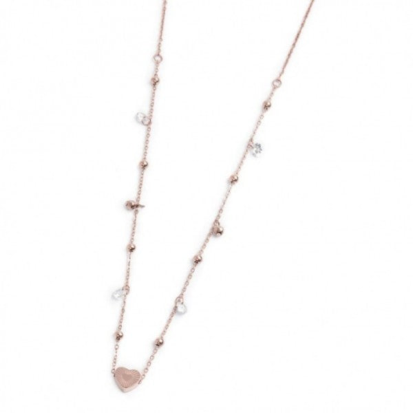 Collana Cuore Madreperla Pendente - Desidero