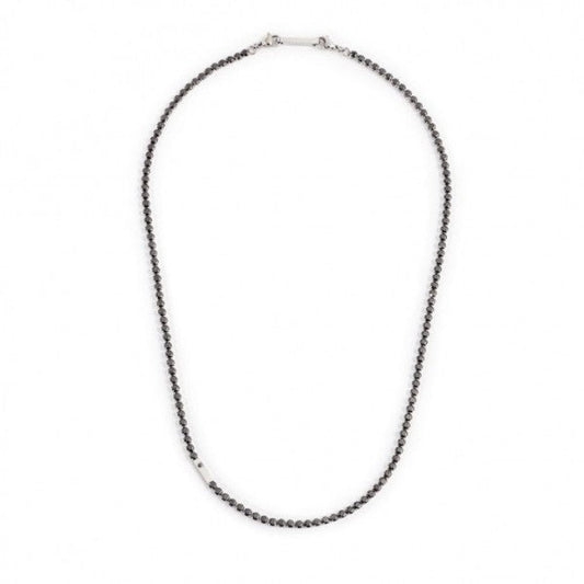 1co0047-n Collana con catena tennis