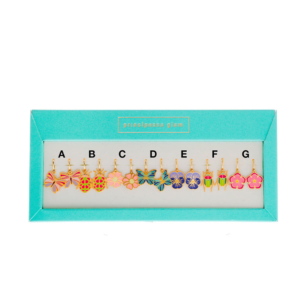 ORECCHINI SECRET GARDEN MINI HOOPS