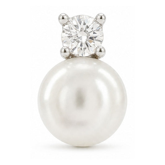 ORECCHINO RODIATO BIANCO
