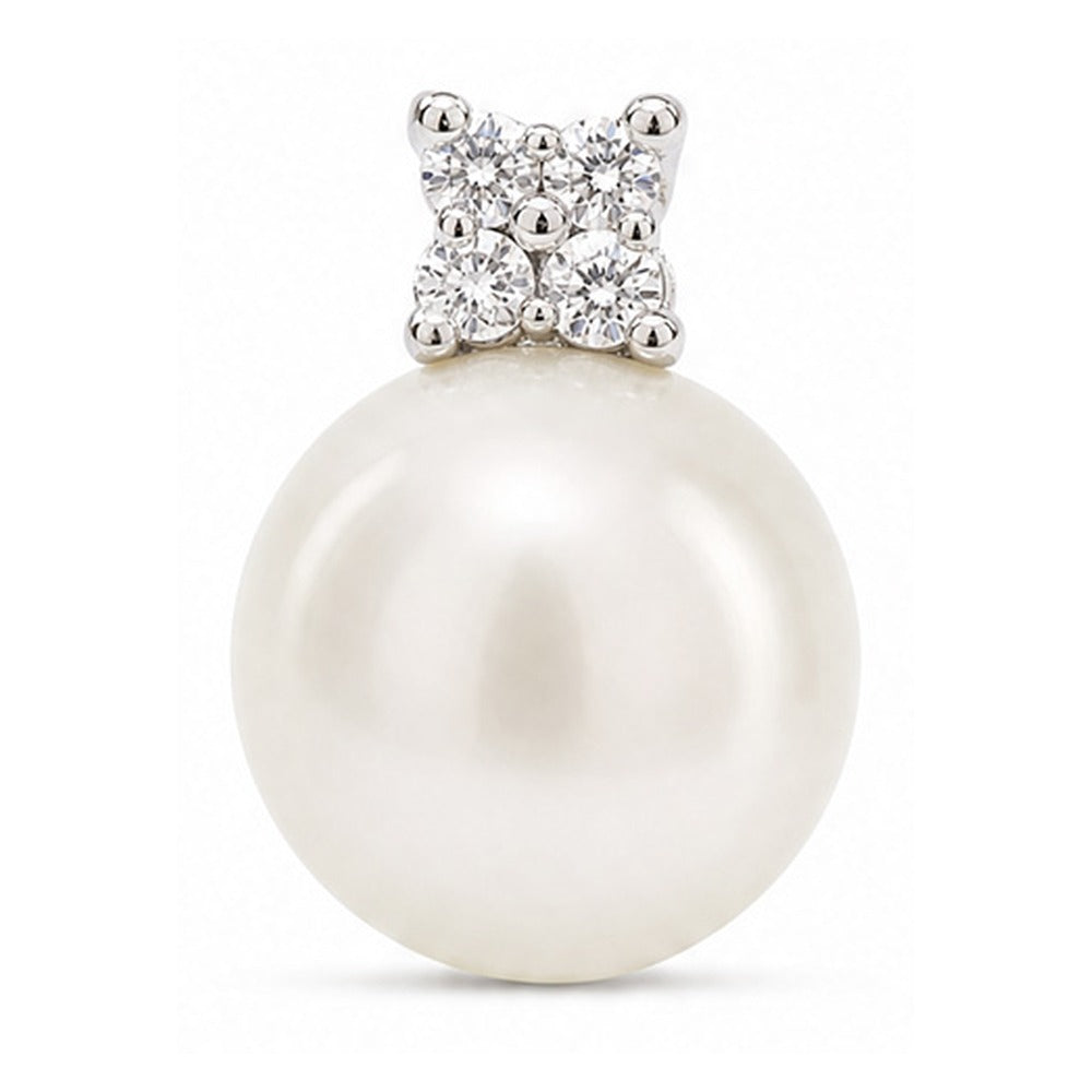 ORECCHINO RODIATO BIANCO