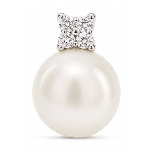 ORECCHINO RODIATO BIANCO