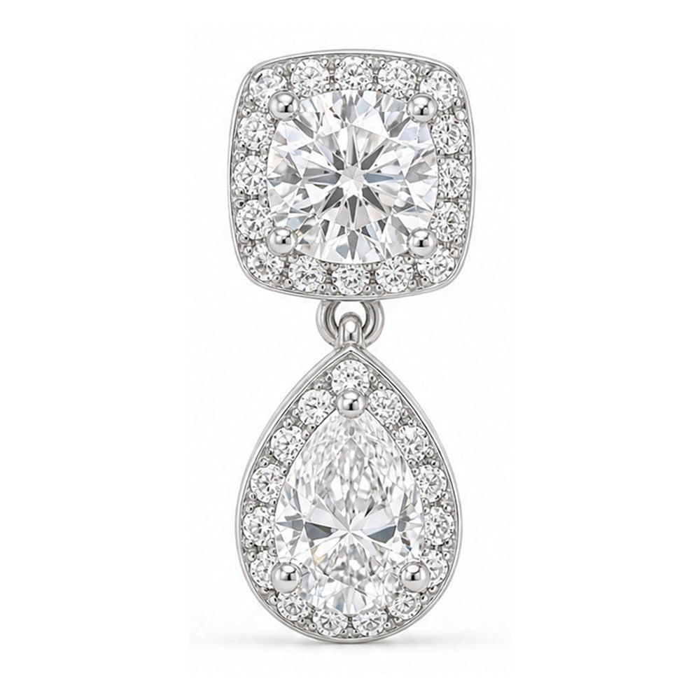 ORECCHINO RODIATO CRYSTAL