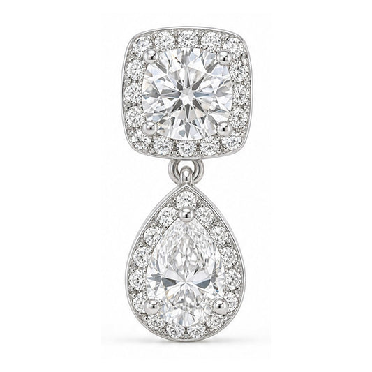 ORECCHINO RODIATO CRYSTAL