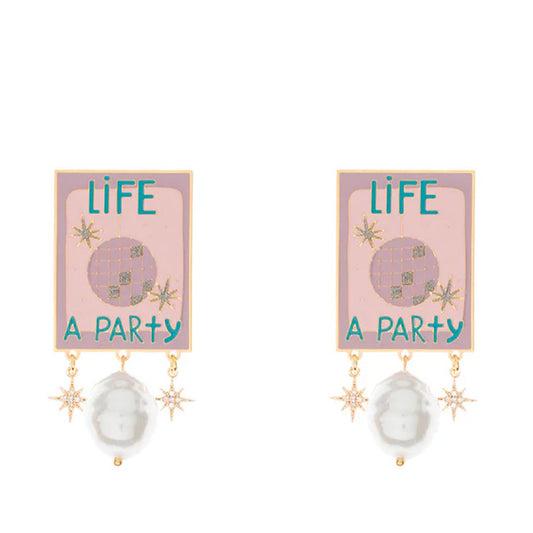 ORECCHINI PENDENTI POPPY LIFE