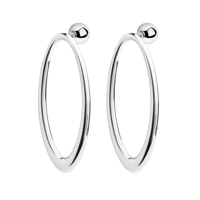 ORECCHINI CON ANELLO OVALE