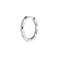 Orecchino a cerchio ritorto 1,7 cm