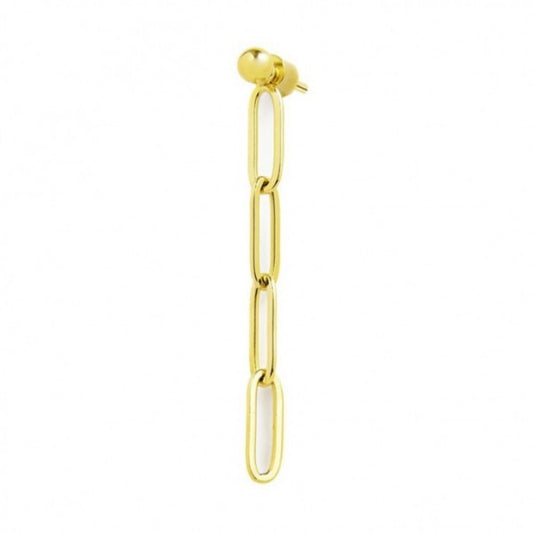 2or0080g Orecchino con catena a maglia larga