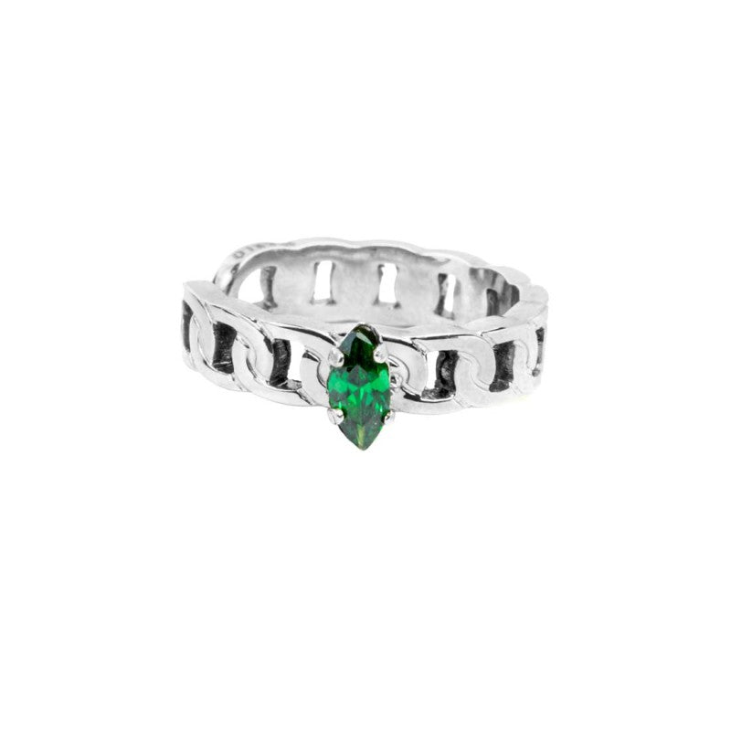 Orecchino ear cuff con zircone - Desidero