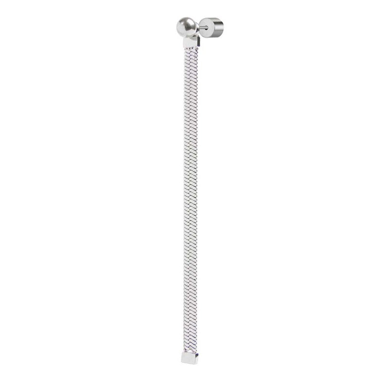Orecchino pendente con catena snake