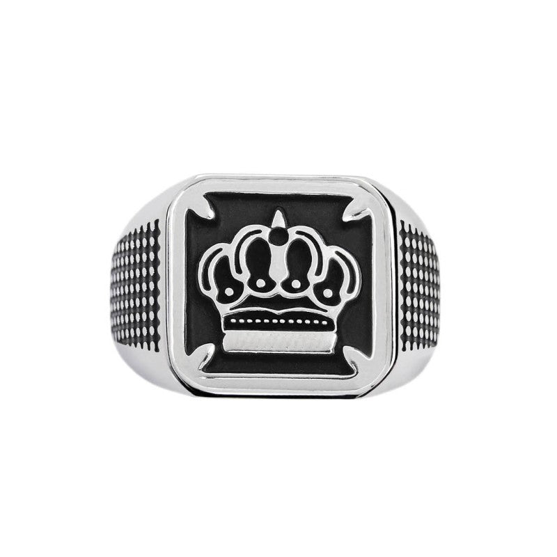 Piastrina quadrata con corona changy