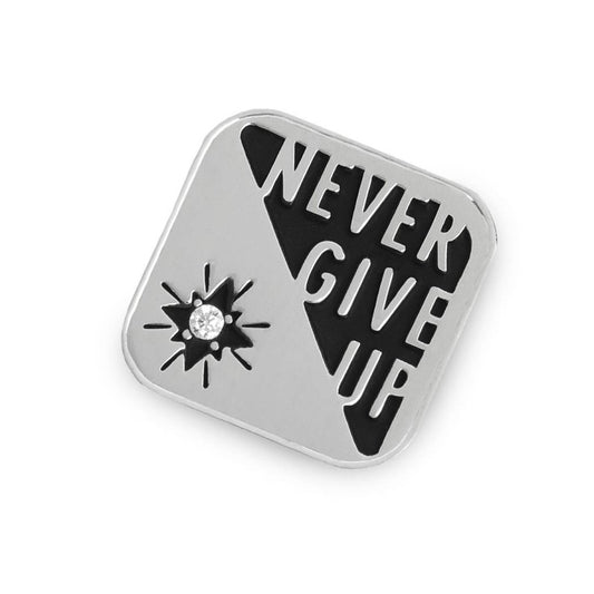 Piastrina quadrata never give up changy
